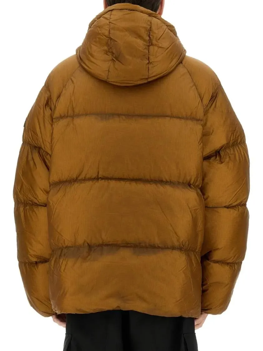 PYRENEX - "Stellar" Down Jacket In Collaboration - Größe XL - braun – Bild 4