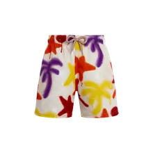 Vilebrequin - Spray Paint Stretch-badeshorts Für Jungen - Vbq X Palm Angels - Bademode - Jirise - Rosa - Größe 2 Vilebrequin - Spray Paint Stretch-badeshorts Für Jungen - Vbq X Palm Angels - Bademode - Jirise - Rosa - Größe 2