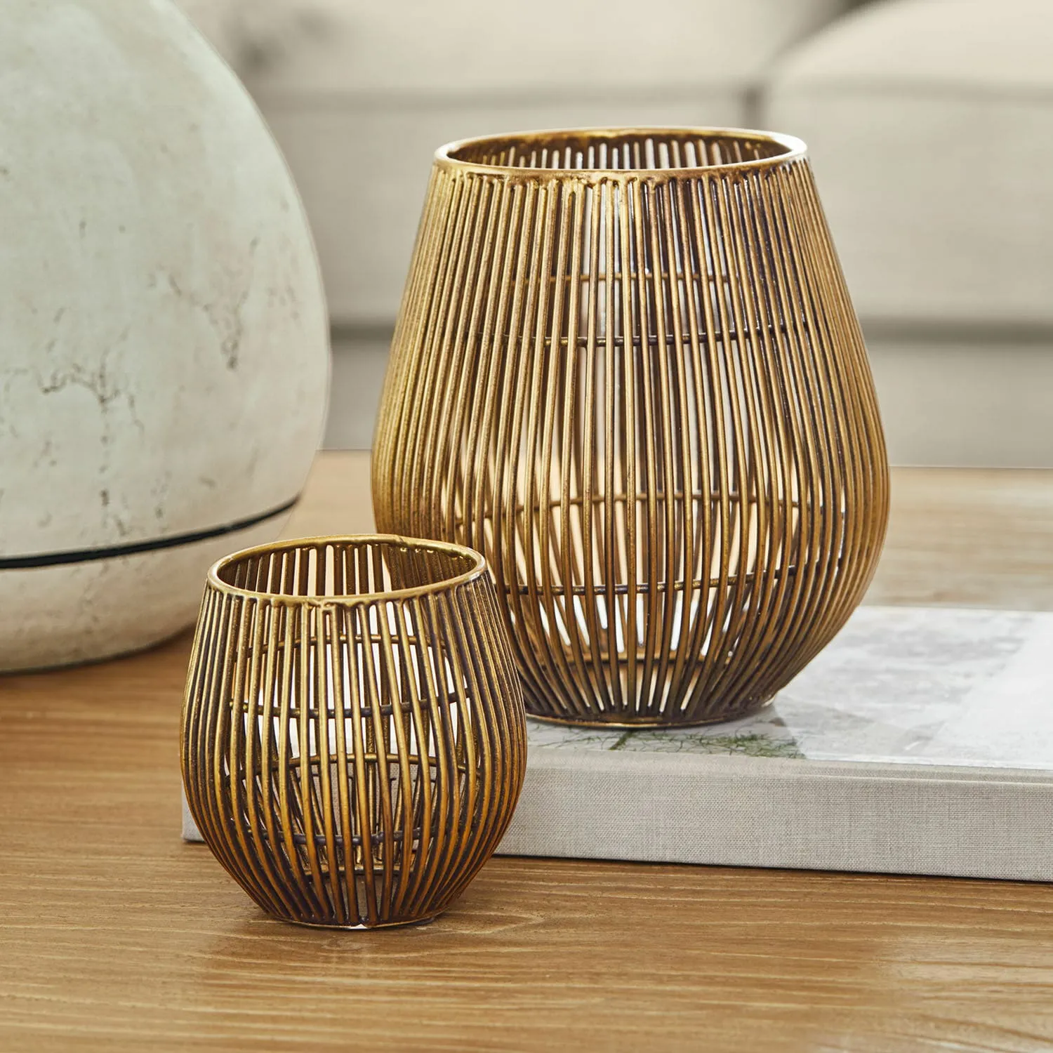 Windlicht 2er Set Pontarino – Bild 4