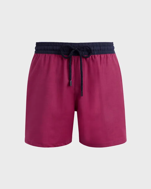 Vilebrequin - Super 120%27s Woll-badeshorts Für Herren - Bademode - Magnus - Rot - Größe M Vilebrequin - Super 120%27s Woll-badeshorts Für Herren - Bademode - Magnus - Rot - Größe M