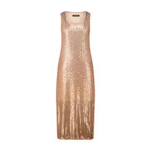 Ana Alcazar - Figurbetontes Midikleid mit Pailletten - Größe 38 - gold Ana Alcazar - Figurbetontes Midikleid mit Pailletten - Größe 38 - gold