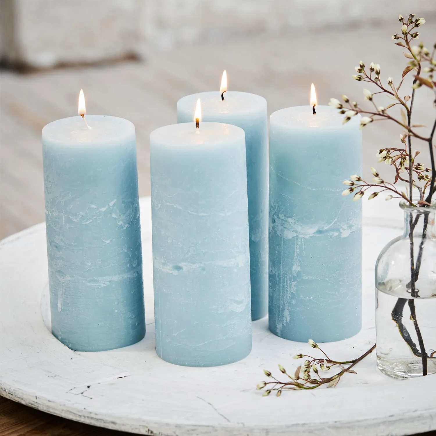 Kerze 4er Set Homel – Bild 2