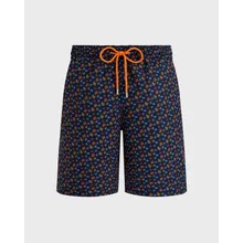Vilebrequin - Lange Micro Ronde Des Tortues Badeshorts Für Herren - Bademode - Okoa - Orange - Größe M Vilebrequin - Lange Micro Ronde Des Tortues Badeshorts Für Herren - Bademode - Okoa - Orange - Größe M