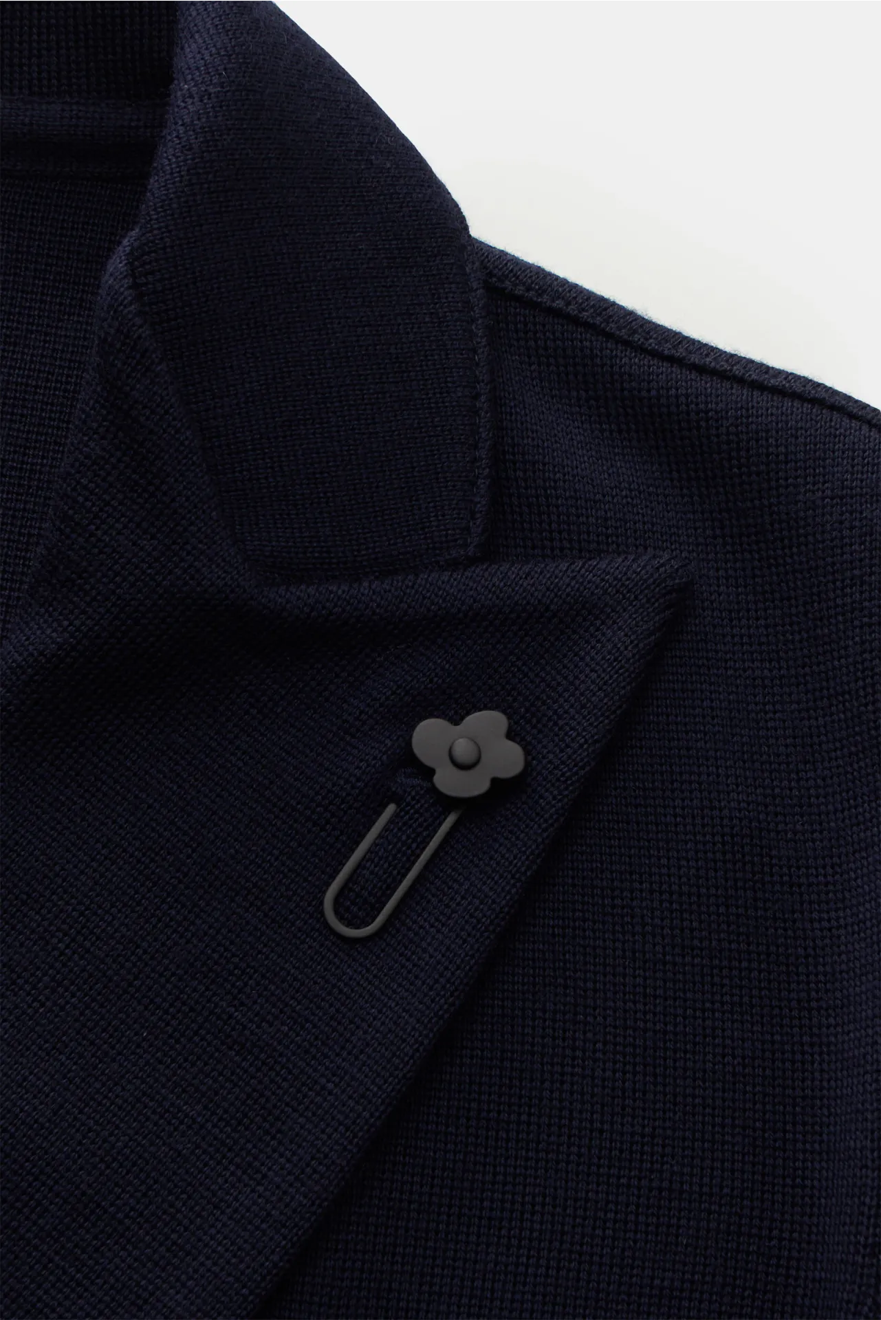 Lardini - Herren - Strickblazer navy – Bild 5