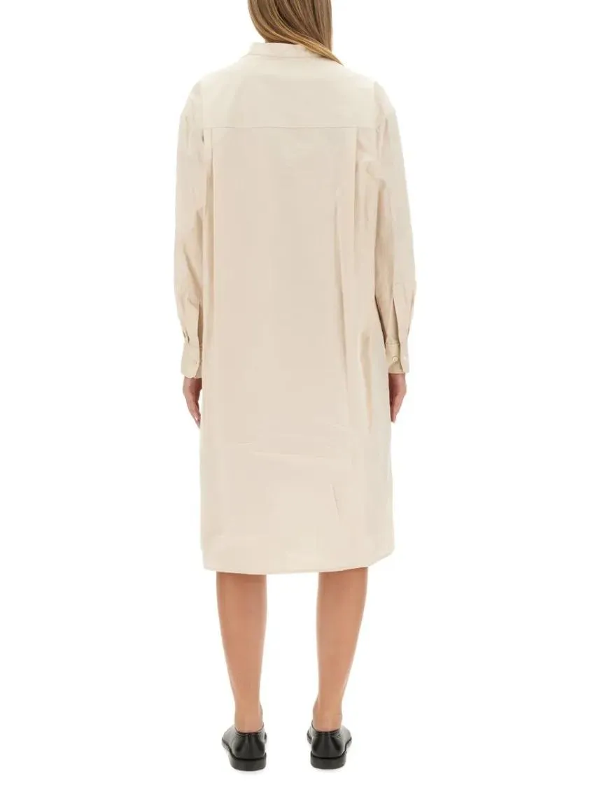 Lemaire - Shirt Dress - Größe 36 - beige – Bild 3