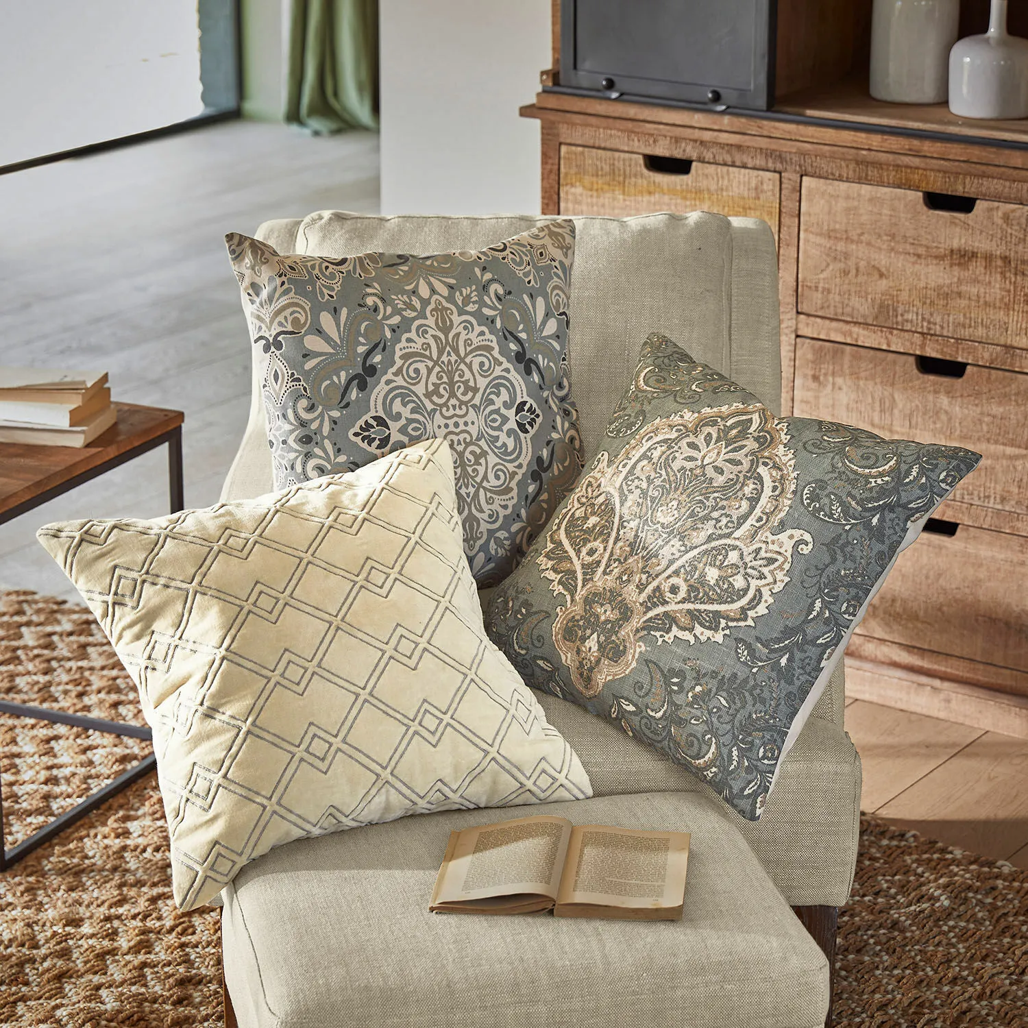 Kissenhülle 3er Set Madalena Kissenhülle 3er Set Madalena