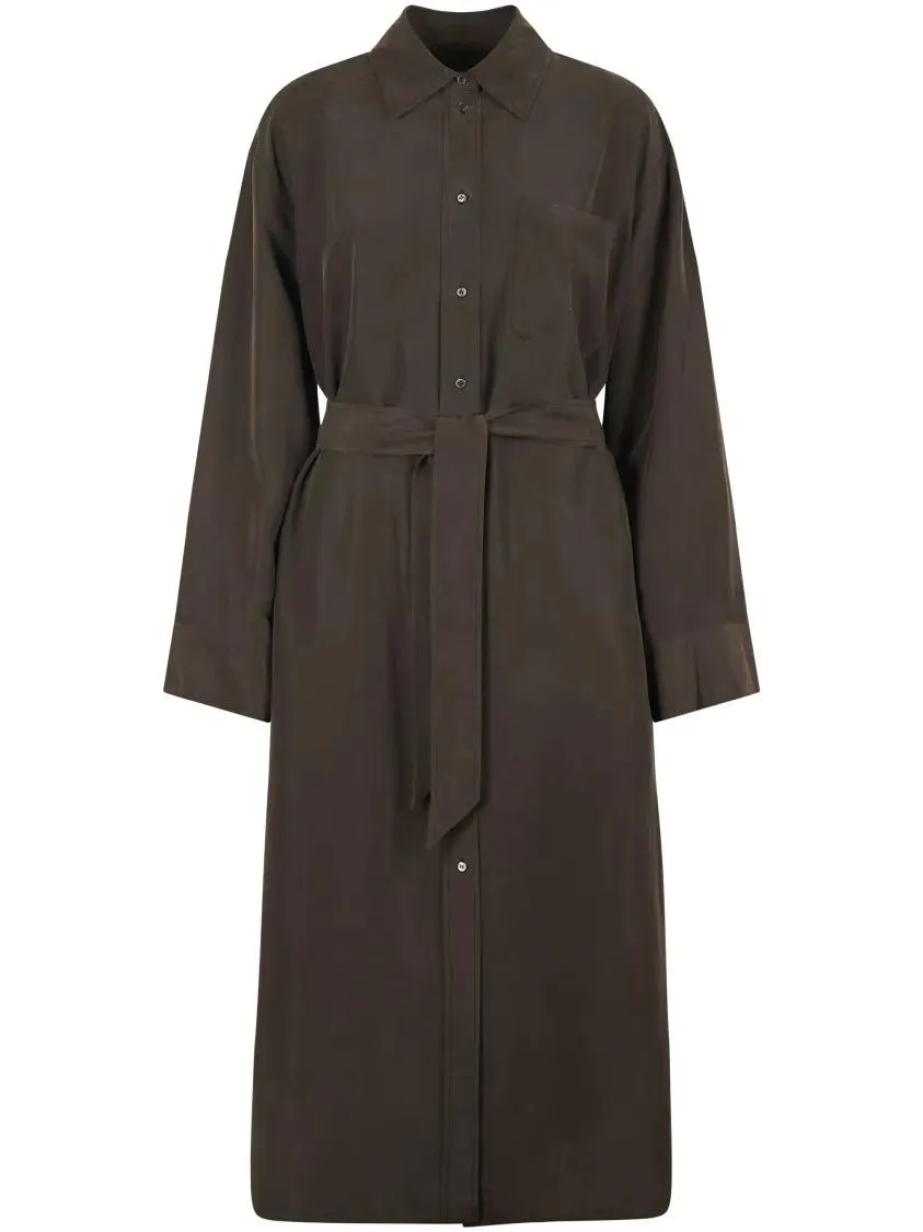 SOEUR - Long Relaxed Silhouette Coat - Größe 42 - grün SOEUR - Long Relaxed Silhouette Coat - Größe 42 - grün