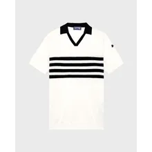 Vilebrequin - Baumwoll-polohemd Mit Zweifarbigen Streifen Für Herren - Polohemd - Amour - Weiss - Größe XXXL Vilebrequin - Baumwoll-polohemd Mit Zweifarbigen Streifen Für Herren - Polohemd - Amour - Weiss - Größe XXXL