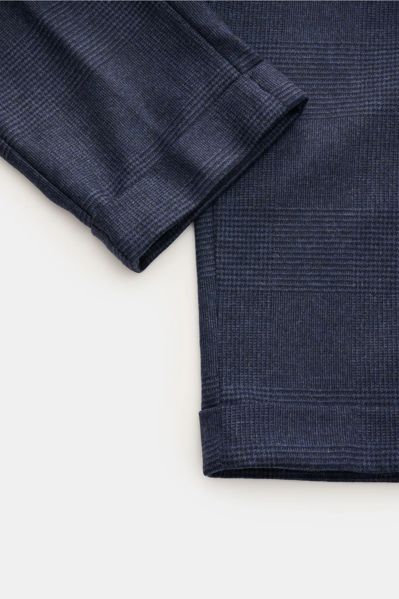 Marco Pescarolo - Herren - Jogpants 'Caracciolo' navy/schwarz kariert – Bild 5