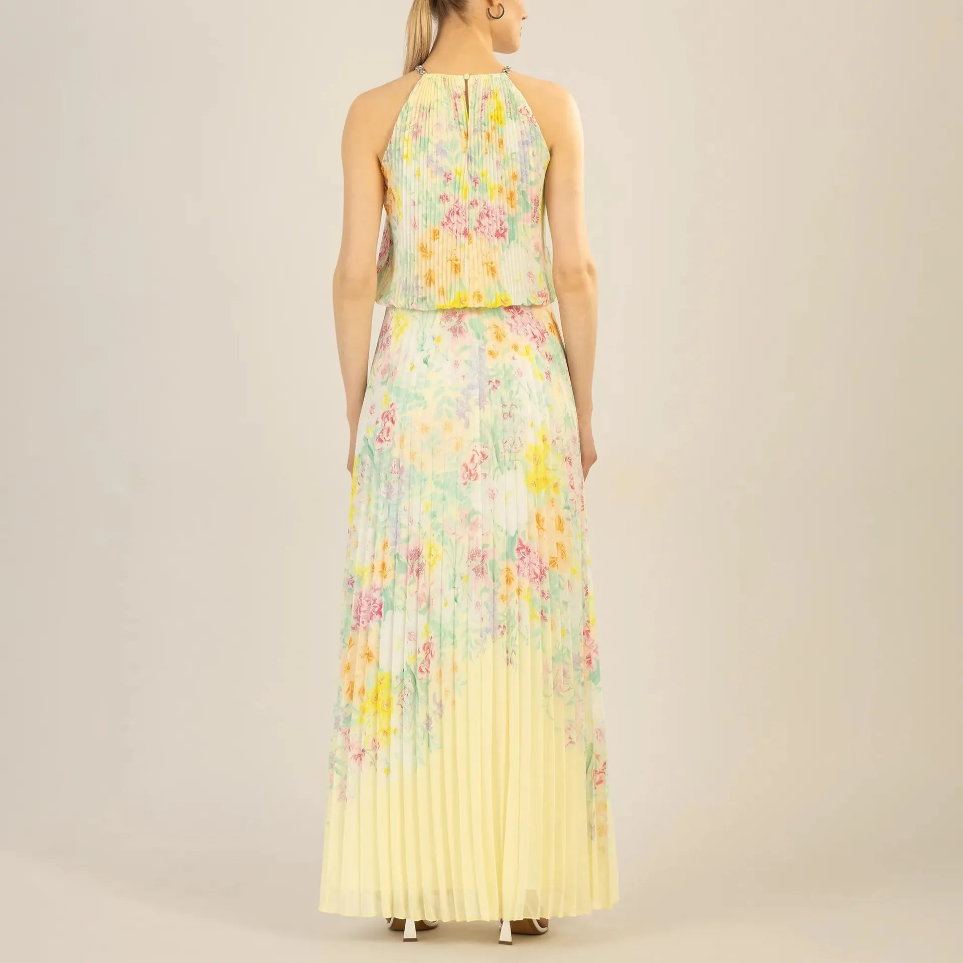 Apart - Plisseekleid - Größe 34 - bunt – Bild 2