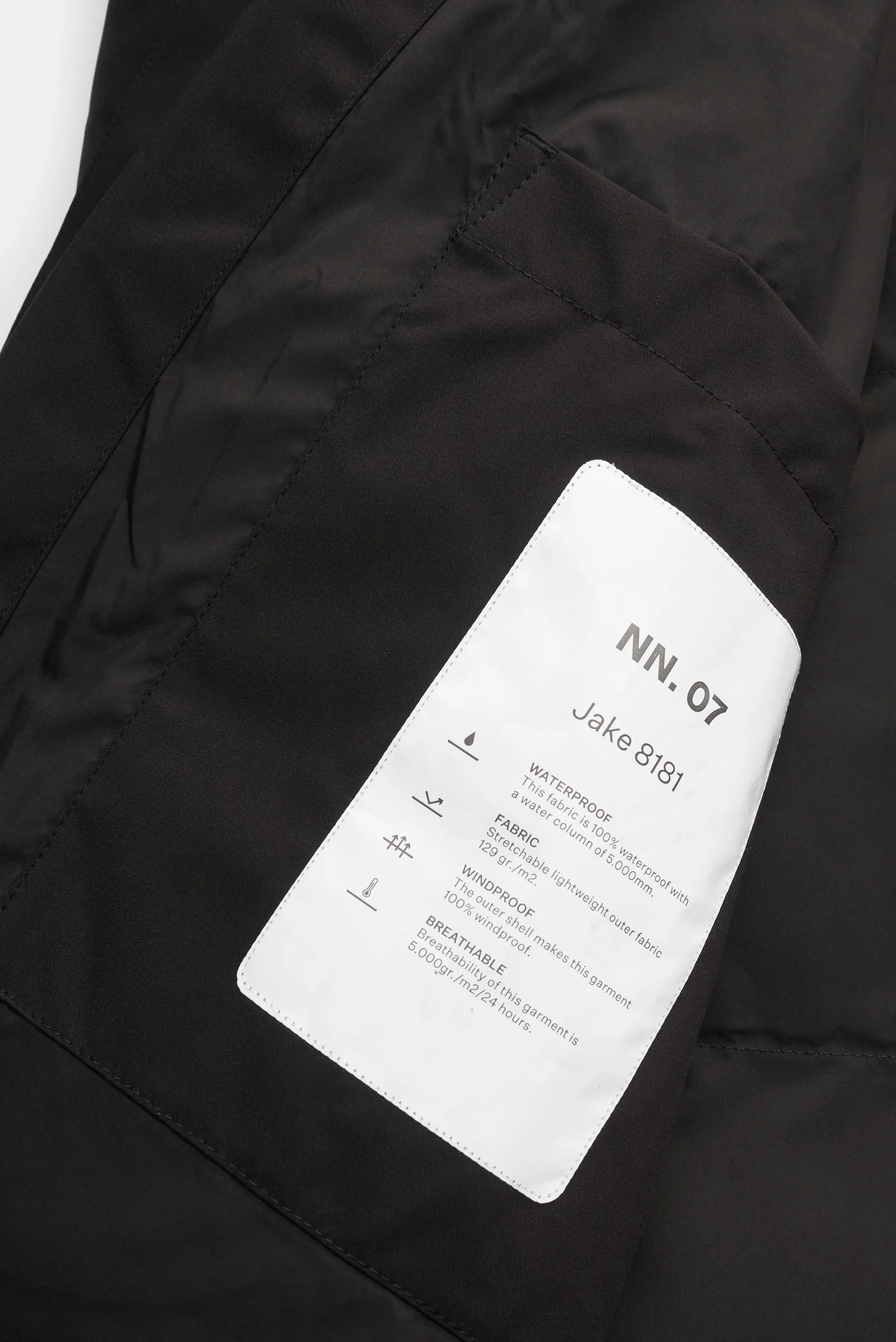 NN.07 - Herren - Daunenjacke 'Jake' schwarz – Bild 6