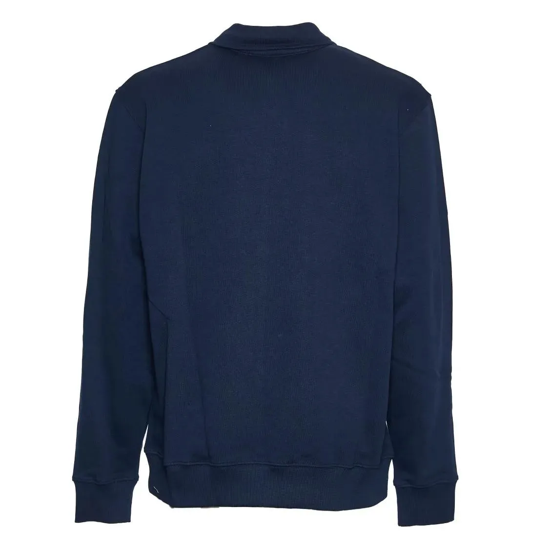 Department Five - Polo Collar Pullover With Half-Zip Closure - Größe L - blau – Bild 2