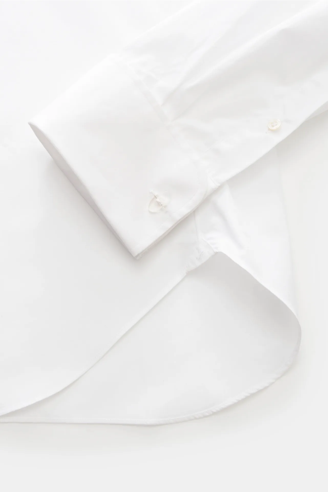 Finamore - Herren - Business Hemd 'Sergio Napoli' Haifisch-Kragen weiß – Bild 3