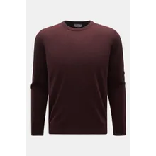 Aida Barni - Herren - Cashmere Rundhalspullover bordeaux Aida Barni - Herren - Cashmere Rundhalspullover bordeaux