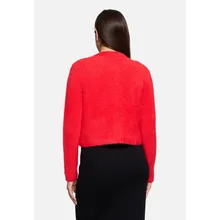 Strick-Cardigan mit aufgesetzten Taschen Strick-Cardigan mit aufgesetzten Taschen