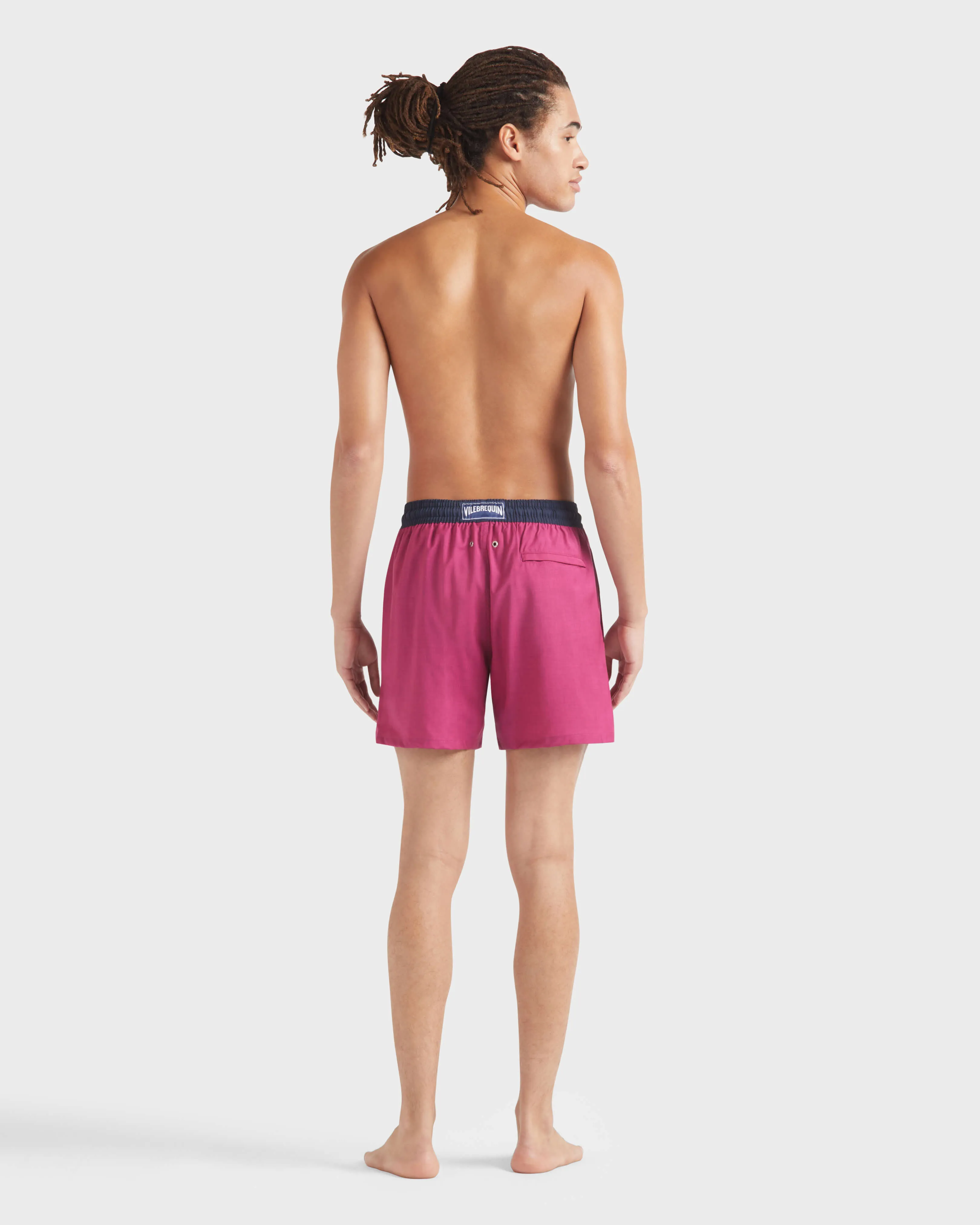 Vilebrequin - Super 120's Woll-badeshorts Für Herren - Bademode - Magnus - Rot - Größe XXXL – Bild 4