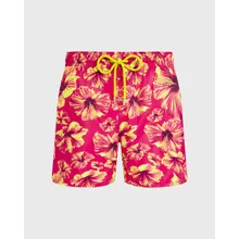 Vilebrequin - Ultraleichte Und Verstaubare Macro Hibiscus Badeshorts Für Herren - Bademode - Mahina - Rosa - Größe L Vilebrequin - Ultraleichte Und Verstaubare Macro Hibiscus Badeshorts Für Herren - Bademode - Mahina - Rosa - Größe L