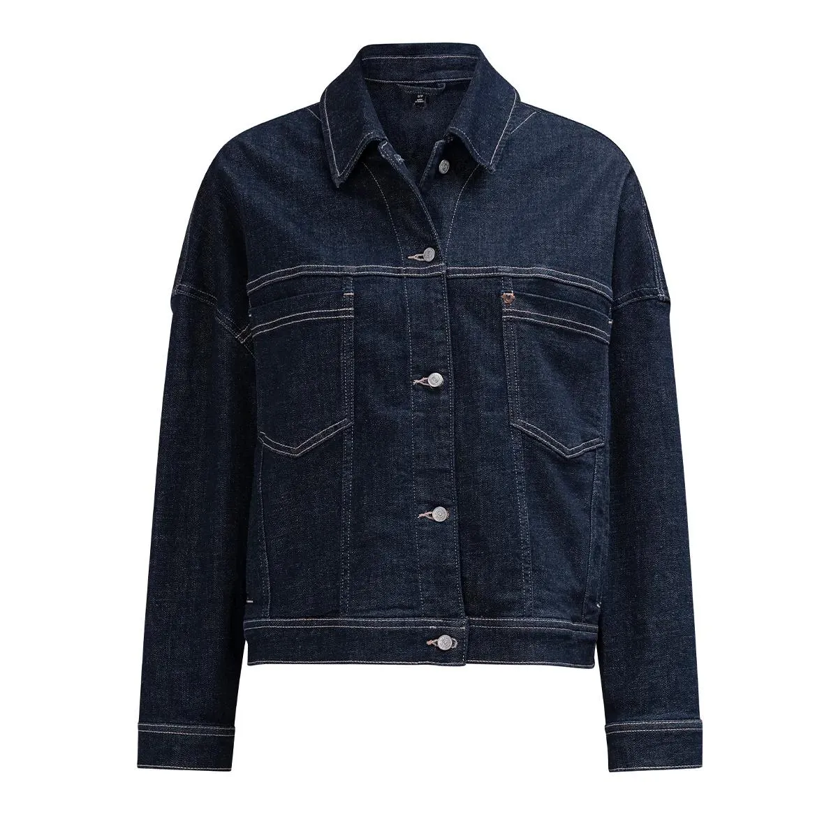True Religion - AMBER JACKET RAW - Größe M - blau True Religion - AMBER JACKET RAW - Größe M - blau
