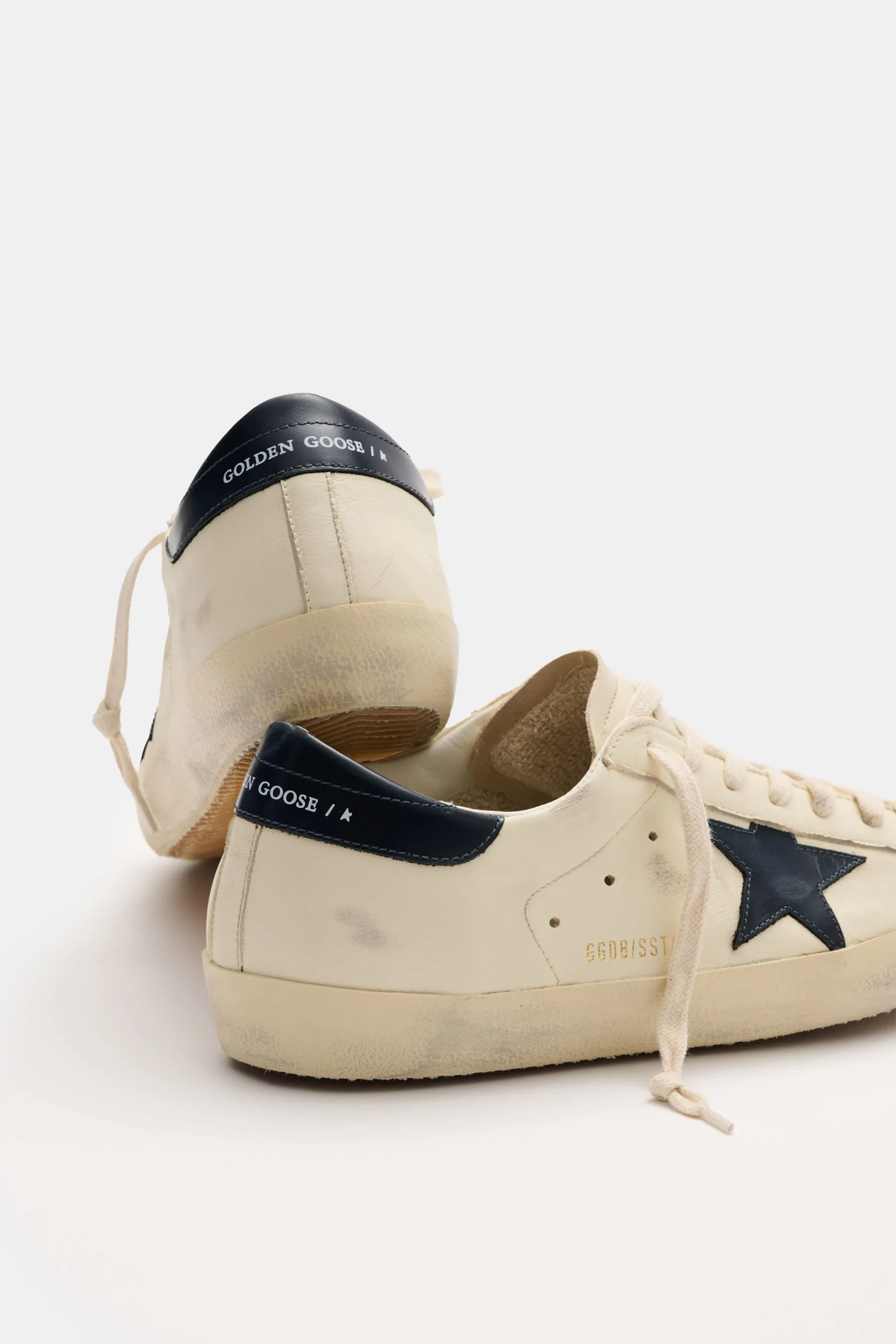 Golden Goose - Herren - Sneaker 'Super-Star Classic' creme/navy – Bild 4