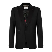 Philipp Plein - Blazer Lord Fit Degrade Stones - Größe 46 - schwarz Philipp Plein - Blazer Lord Fit Degrade Stones - Größe 46 - schwarz