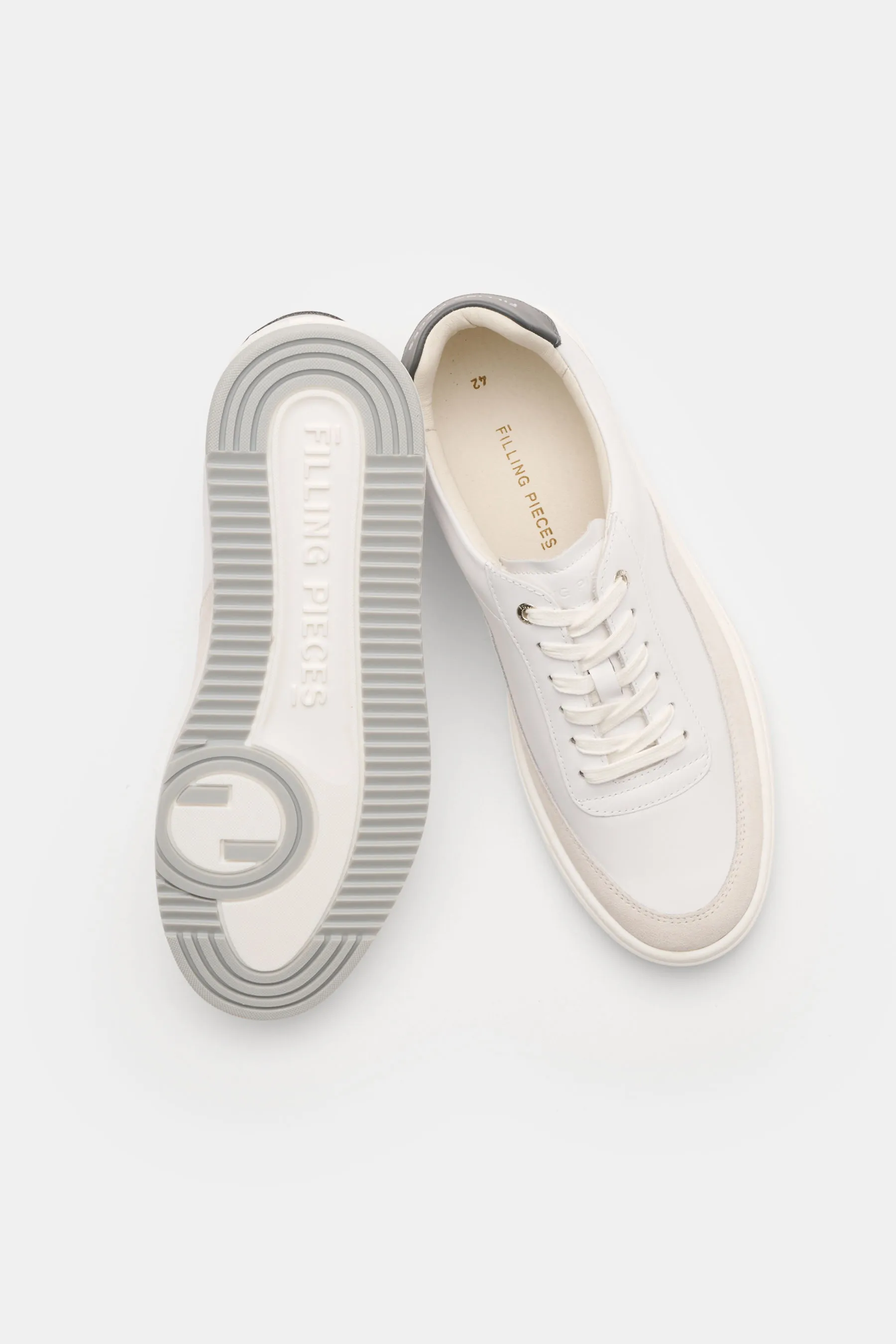 Filling Pieces - Herren - Sneaker 'Mondo Squash' weiß/sand – Bild 2