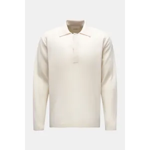 Lisa Yang - Herren - Cashmere Strickpolo %27Emil%27 creme Lisa Yang - Herren - Cashmere Strickpolo %27Emil%27 creme