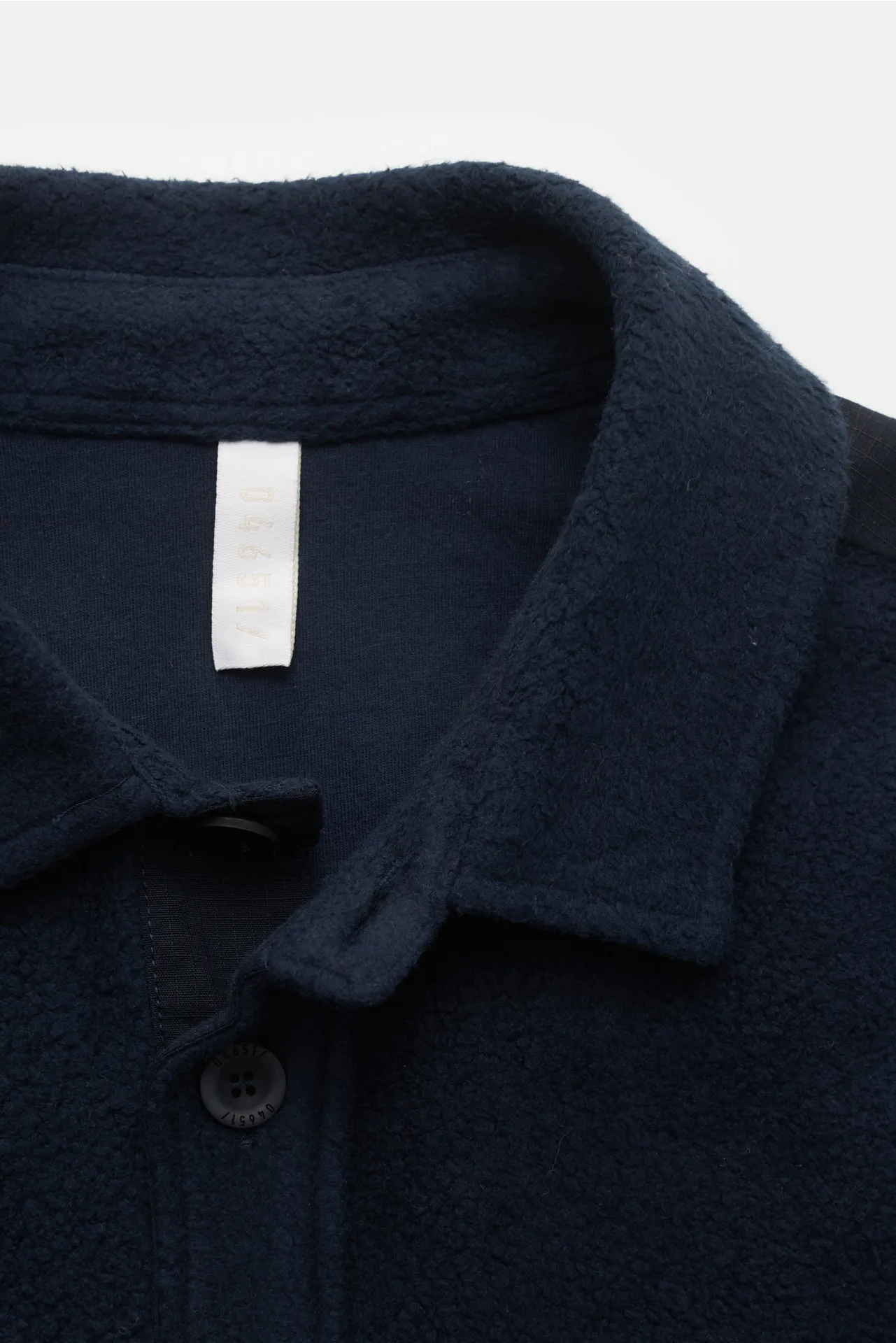 04651/ A trip in a bag - Herren - Fleece-Hemd 'Oyster' navy – Bild 2