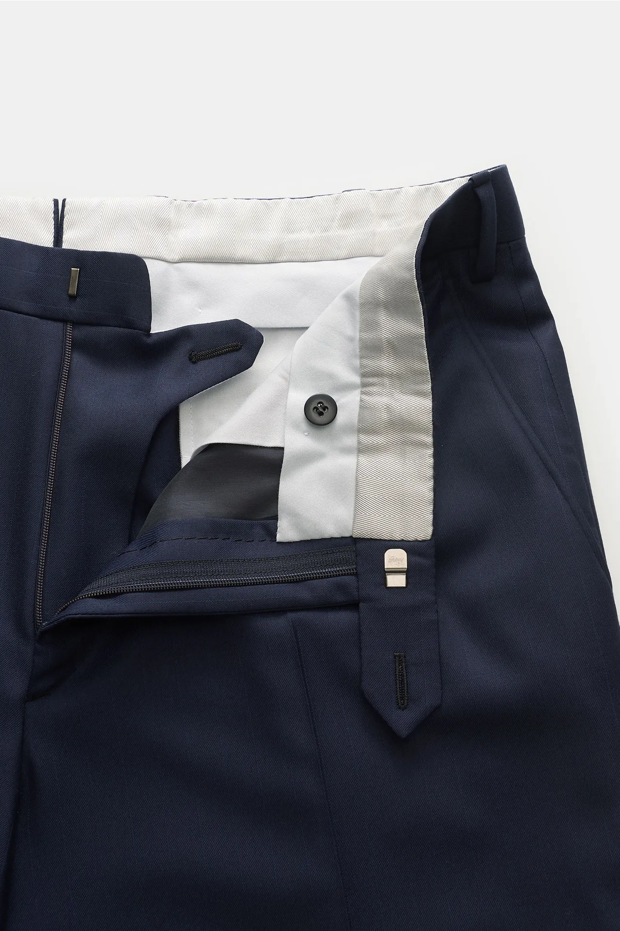 Brioni - Herren - Anzug 'Brunico' navy gestreift – Bild 6