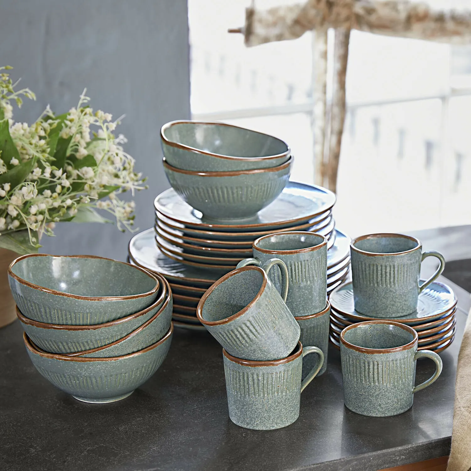 Geschirr 30er Set Périers – Bild 2