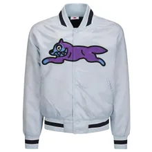 ICE CREAM - Dog Satin Running Bomber Jacket - Größe S - grau ICE CREAM - Dog Satin Running Bomber Jacket - Größe S - grau