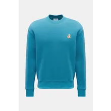 Maison Kitsuné - Herren - Sweatshirt %27Speedy Fox%27 türkis Maison Kitsuné - Herren - Sweatshirt %27Speedy Fox%27 türkis