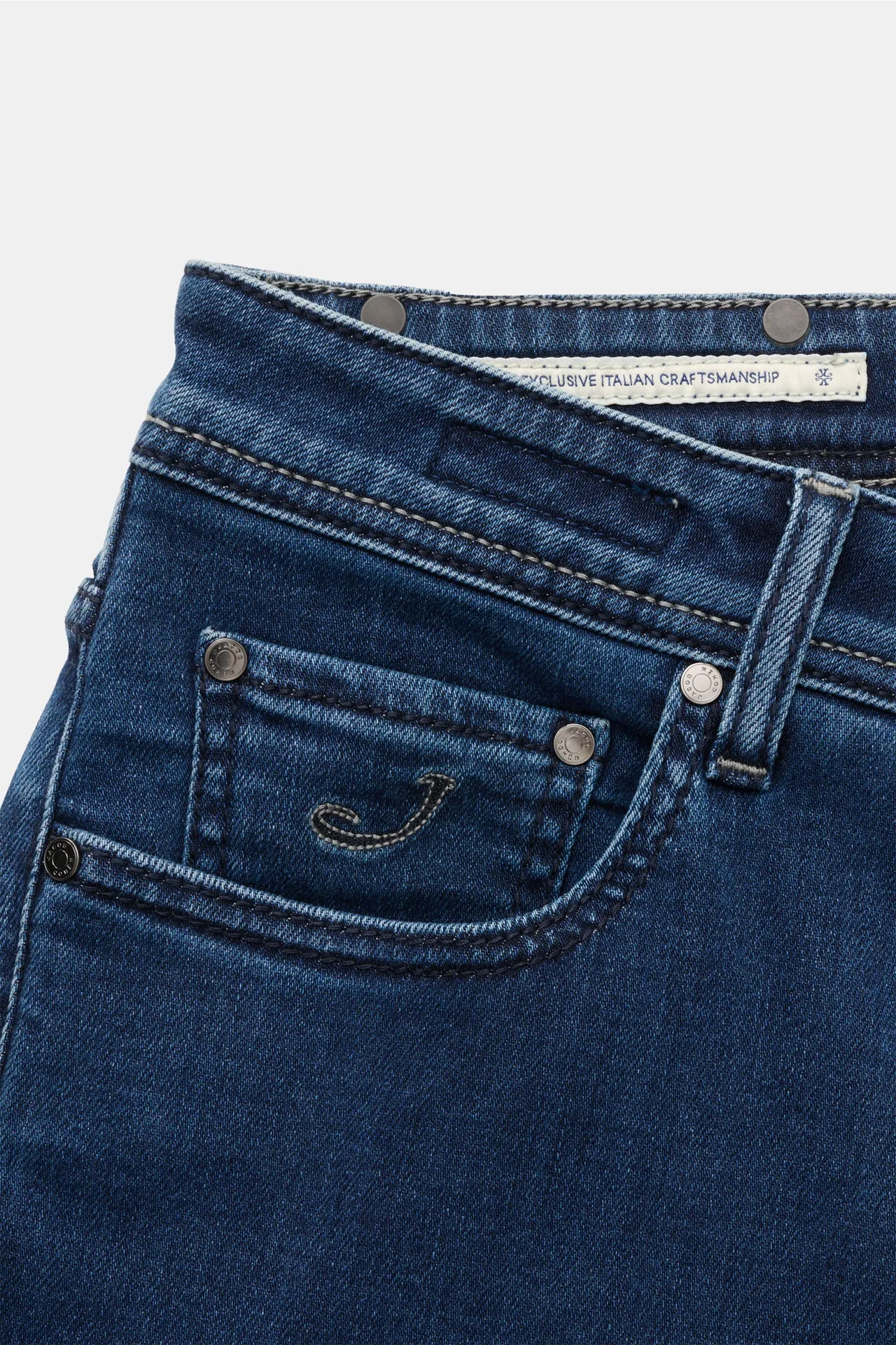 Jacob Cohen - Herren - Jeans 'Bard' dunkelblau – Bild 5