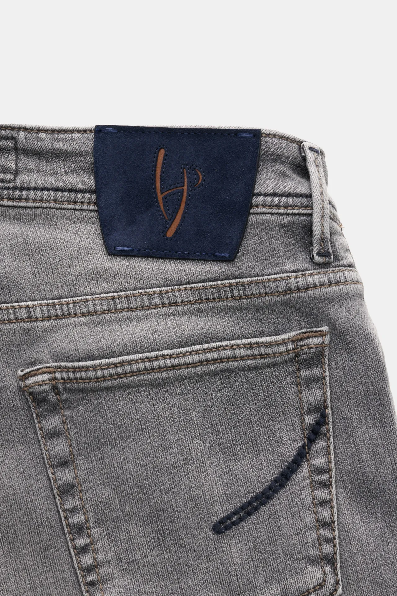 HandPicked - Herren - Jeans 'Ravello' grau – Bild 2