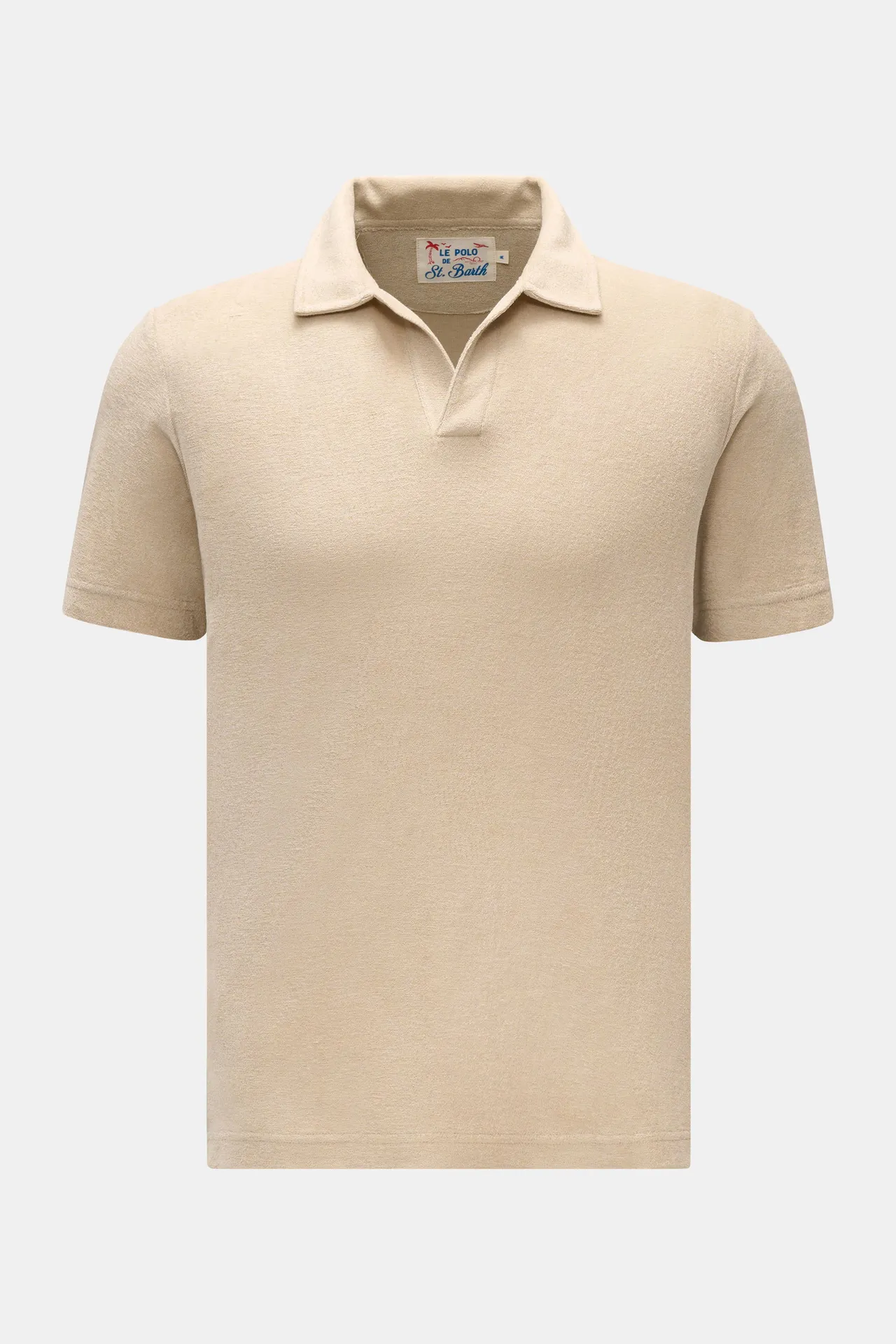 MC2 Saint Barth - Herren - Frottee-Poloshirt %27Jeremy%27 beige MC2 Saint Barth - Herren - Frottee-Poloshirt %27Jeremy%27 beige