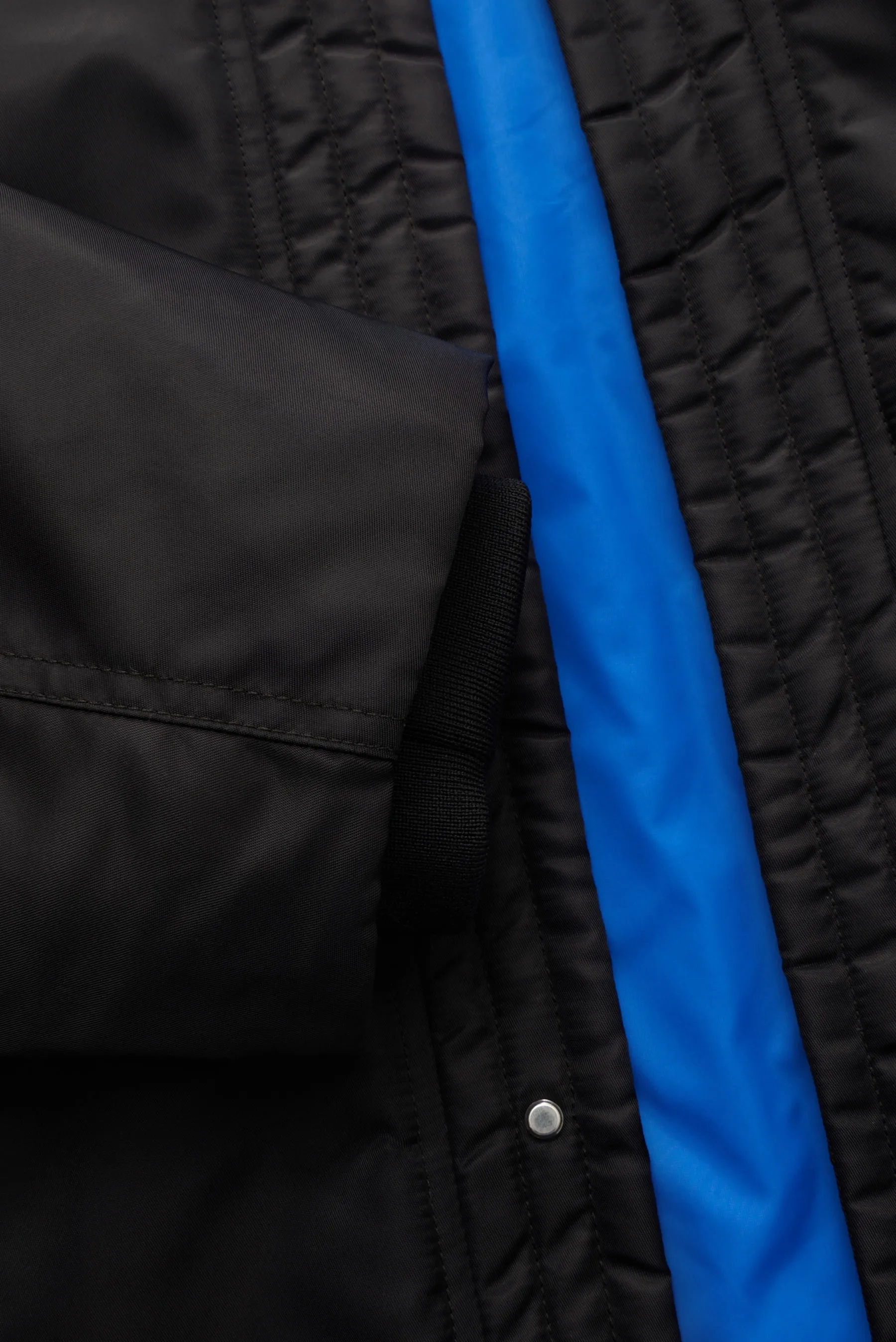 Marcelo Burlon - Herren - Jacke 'Cross Kimono Bomber' schwarz – Bild 4