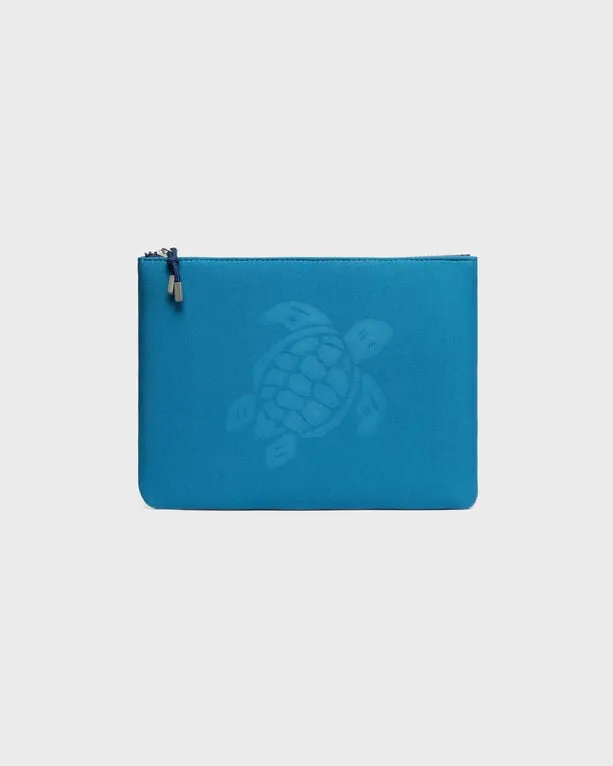 Vilebrequin - Solid Unisex-beutel Aus Neopren - Tasche - Pool - Blau - Größe OSFA Vilebrequin - Solid Unisex-beutel Aus Neopren - Tasche - Pool - Blau - Größe OSFA