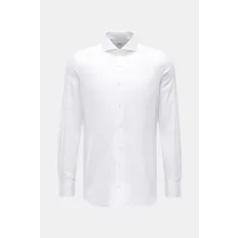 Truzzi - Herren - Oxford Hemd Haifisch-Kragen %27Napoli Busto%27 weiß Truzzi - Herren - Oxford Hemd Haifisch-Kragen %27Napoli Busto%27 weiß