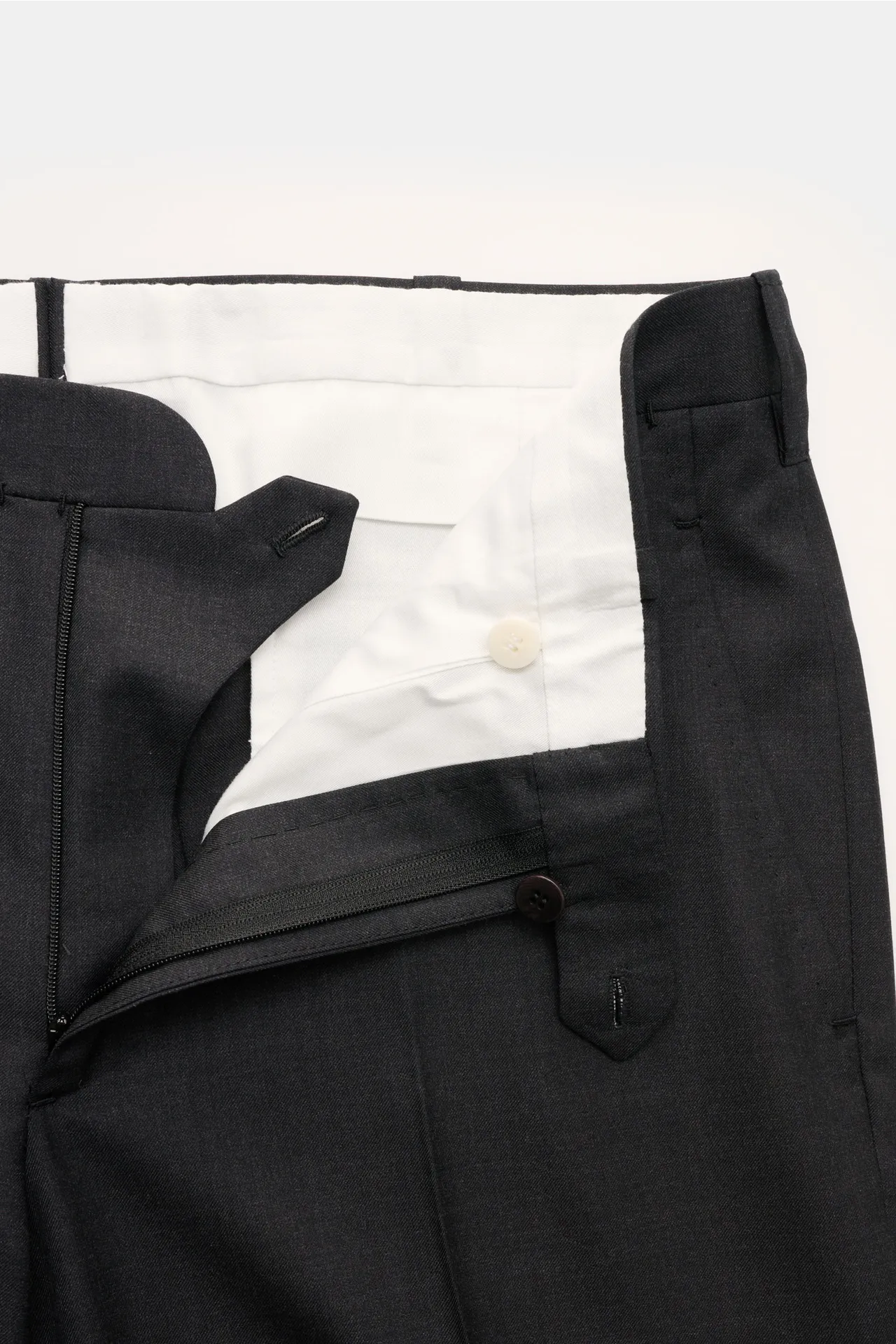 Cesare Attolini - Herren - Anzug dunkelgrau meliert – Bild 6