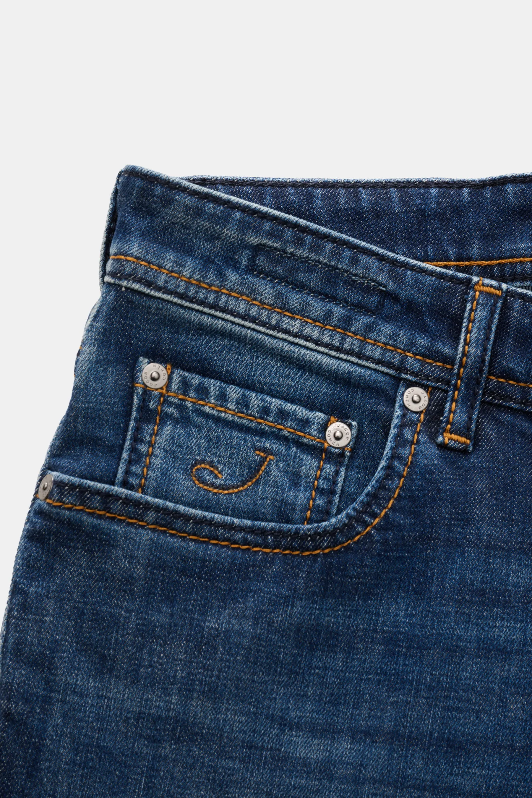Jacob Cohen - Herren - Jeans 'Bard' dunkelblau – Bild 5