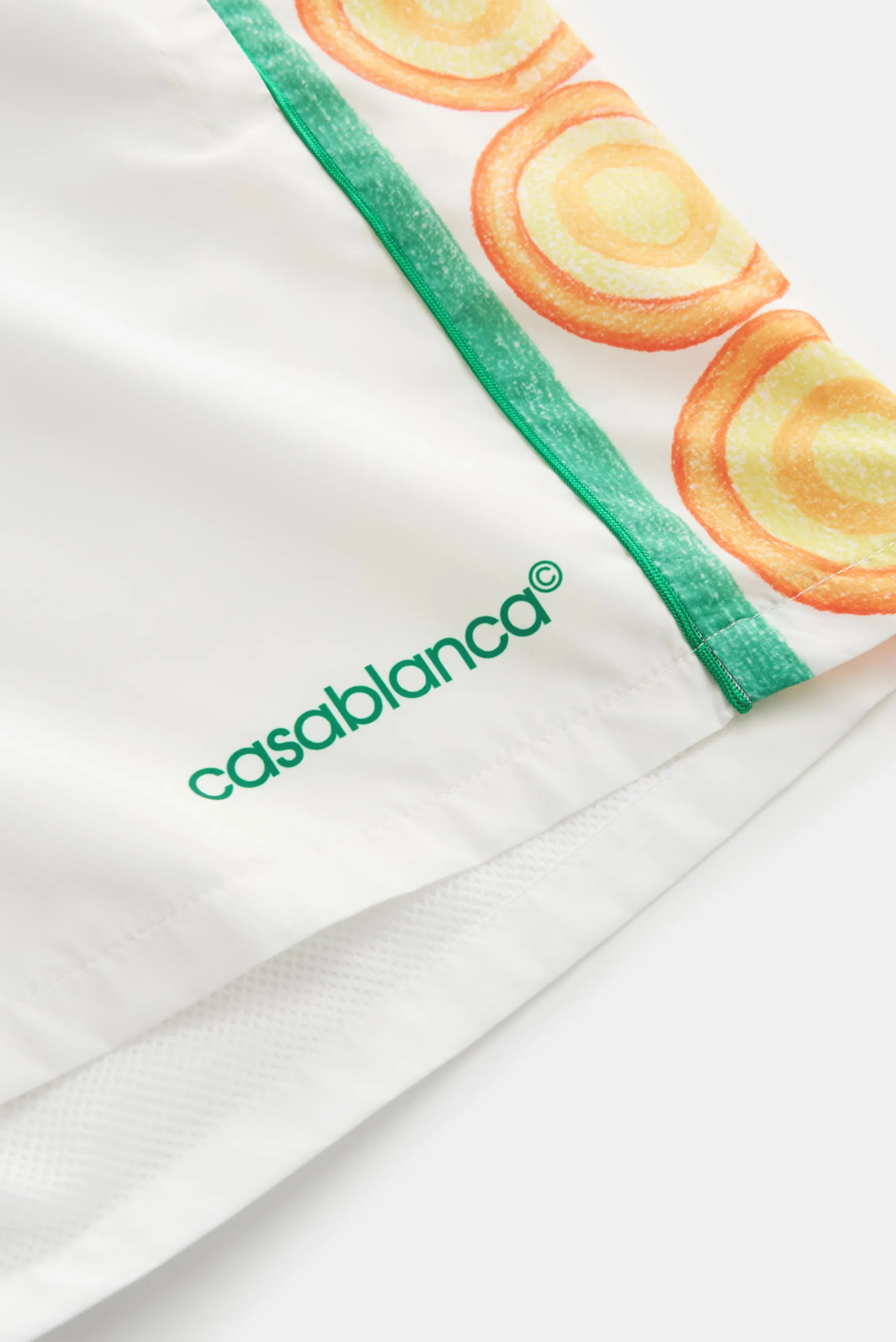 Casablanca - Herren - Shorts 'Crayon' weiß gemustert – Bild 7