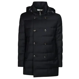 MONTECORE - Double-Breasted Down-Padded Coat - Größe 52 - schwarz MONTECORE - Double-Breasted Down-Padded Coat - Größe 52 - schwarz