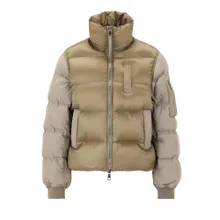 Blonde No8 - Steppjacke FLAINE im Materialmix - Größe 42 DAMEN - grün Blonde No8 - Steppjacke FLAINE im Materialmix - Größe 42 DAMEN - grün