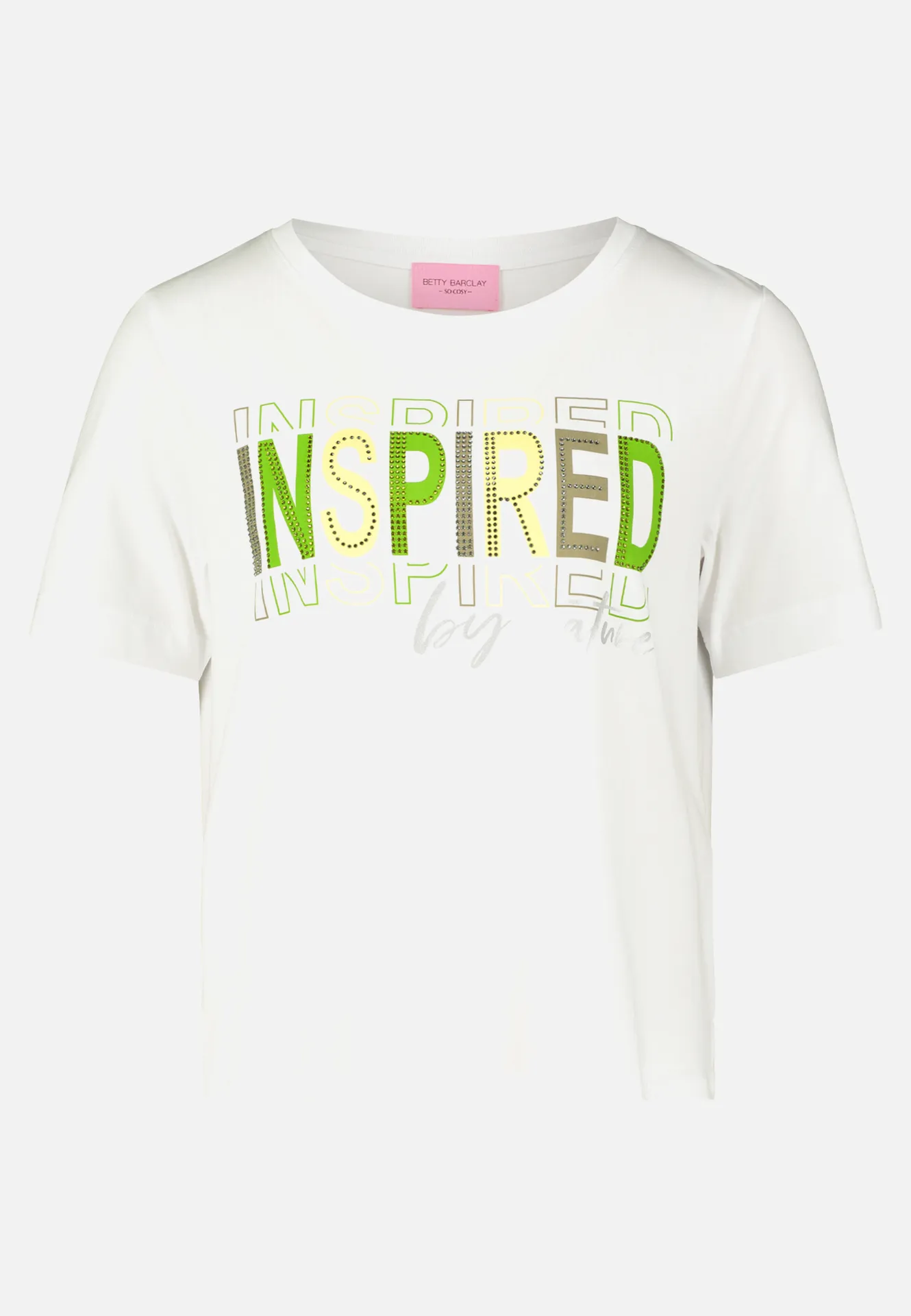 Basic Shirt mit Aufdruck – Bild 3