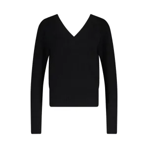 van Kukil - Kaschmir Pullover mit V-Ausschnitt 47701882470746 - Größe L - dark gray