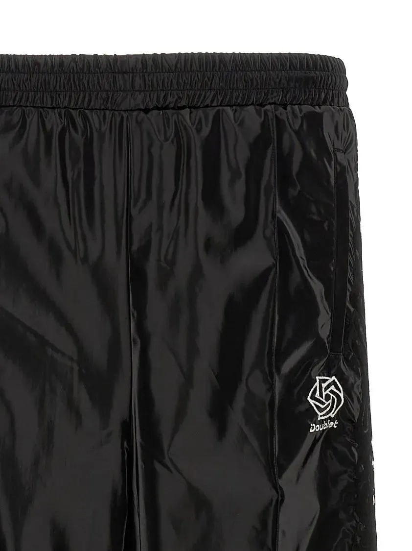 Doublet - 'Laminate Track' Joggers - Größe S - schwarz – Bild 2
