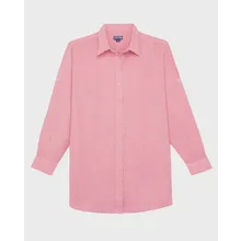 Vilebrequin - Solid Hemdkleid Aus Leinen Für Damen - Kleid - Fragance - Rosa - Größe M Vilebrequin - Solid Hemdkleid Aus Leinen Für Damen - Kleid - Fragance - Rosa - Größe M