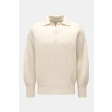 Malo - Herren - Cashmere Strickpolo off-white Malo - Herren - Cashmere Strickpolo off-white