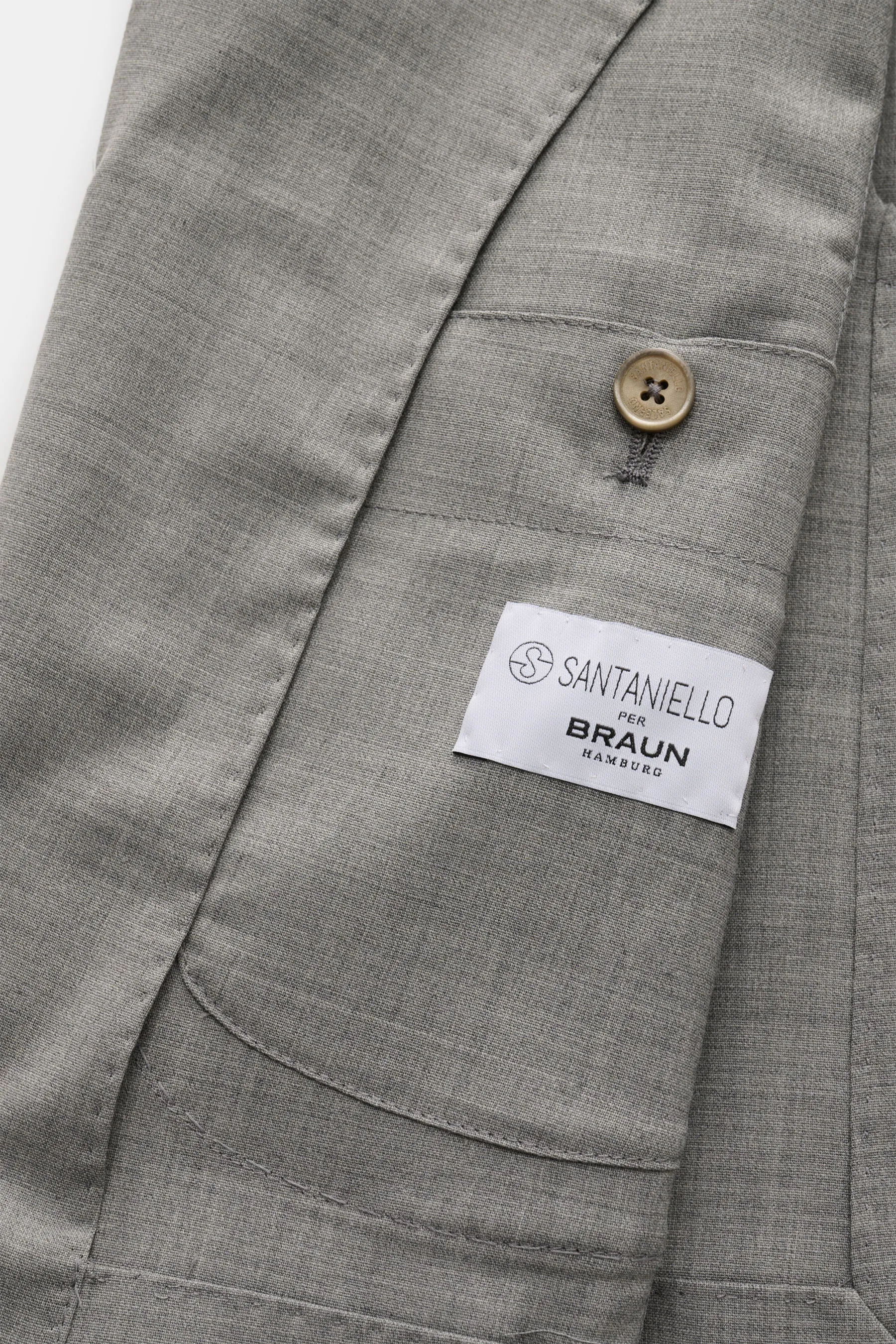 Santaniello - Herren - Blazer grau meliert – Bild 4