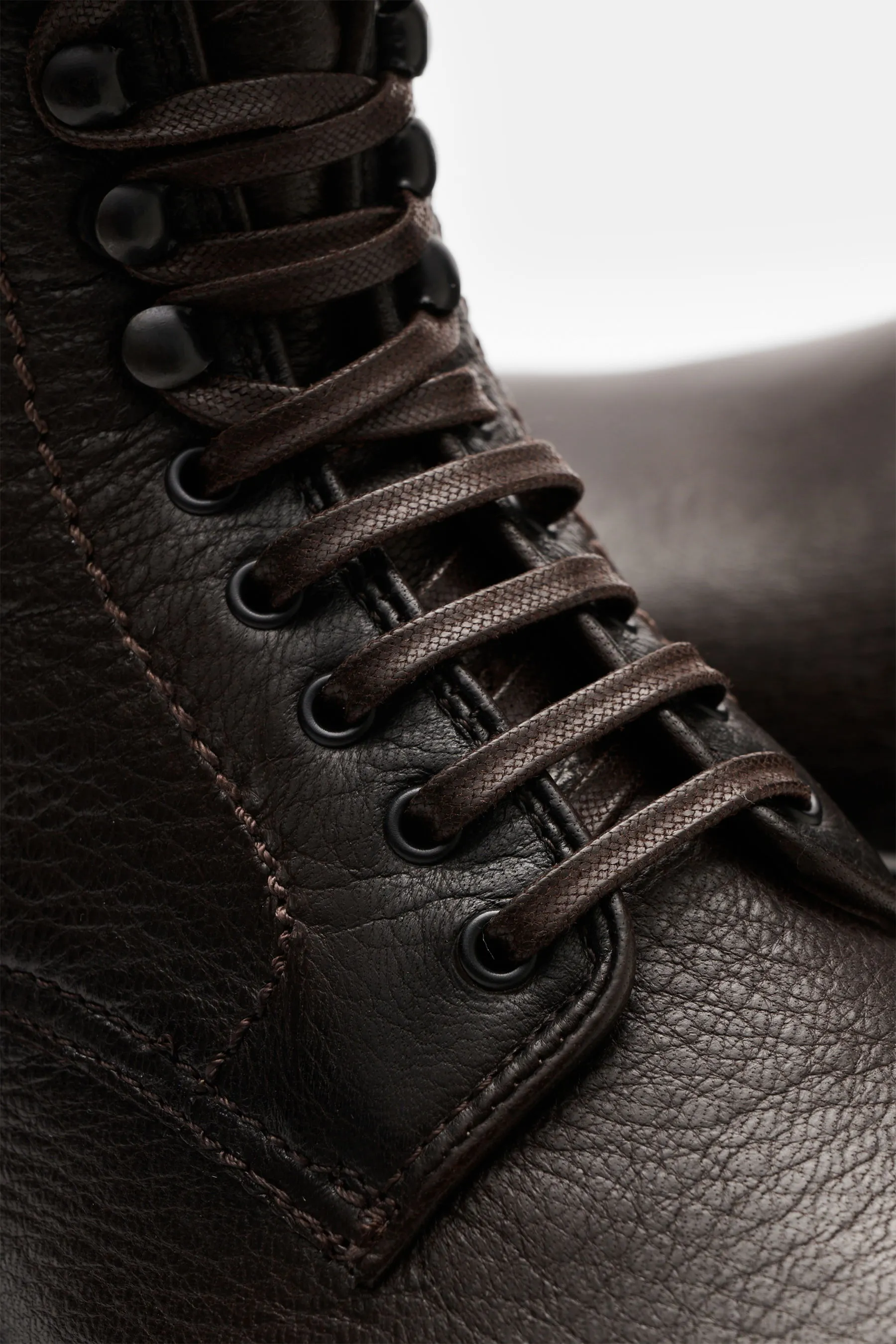 Officine Creative - Herren - Schnürboot 'Hopkins Flexi 203' dunkelbraun – Bild 3