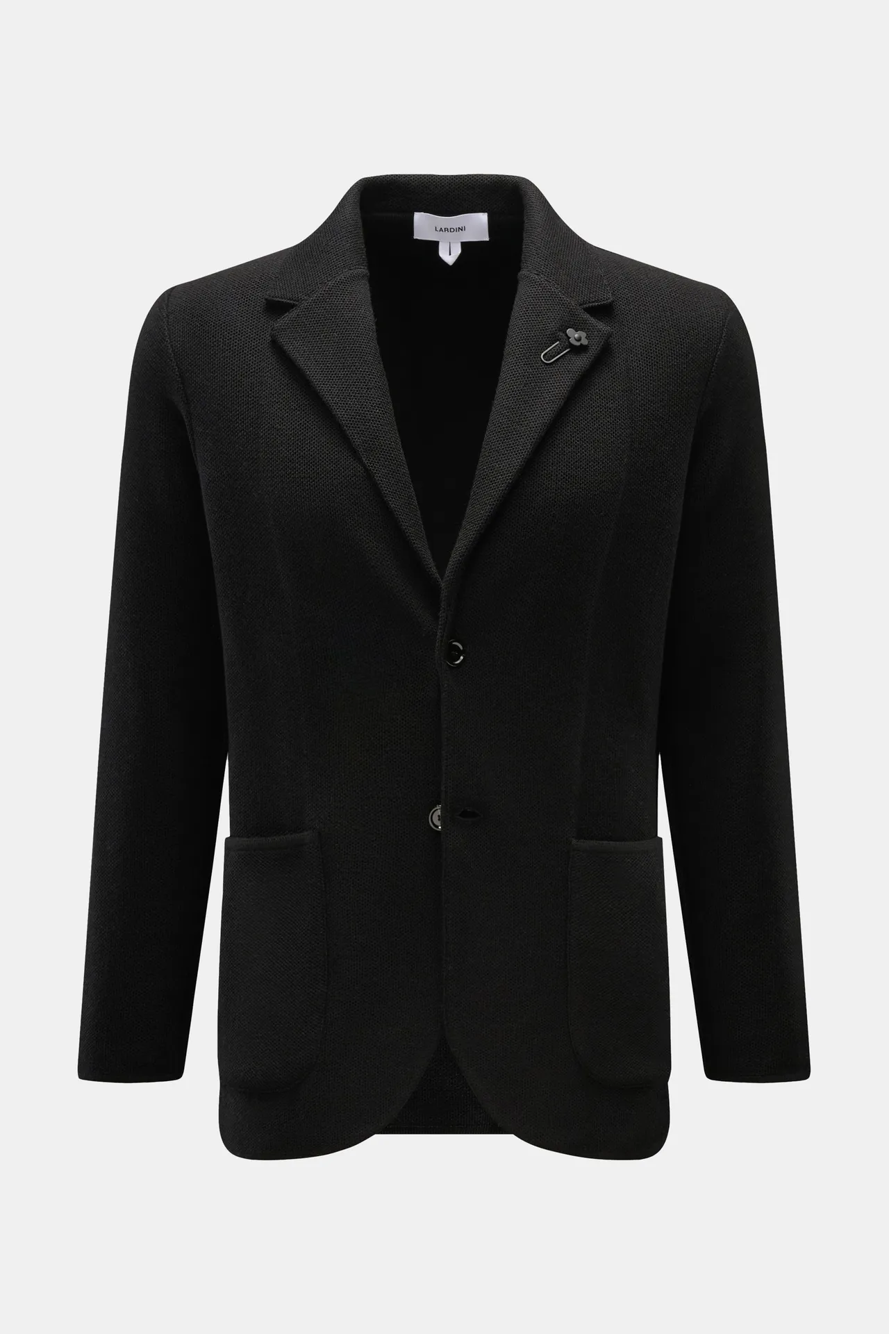 Lardini - Herren - Strickblazer schwarz Lardini - Herren - Strickblazer schwarz